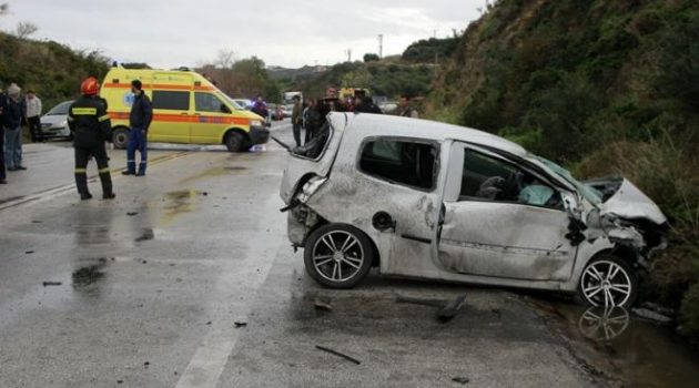 Τώρα: Τροχαίο ατύχημα στο Πλατανίτη (Φωτό)