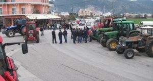 Δυναμικό συλλαλητήριο και μπλόκο με συμβολικό αποκλεισμό της εθνική οδού…