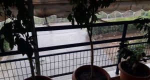 Αγρίνιο: Ισχυρή βροχόπτωση συνοδευόμενη από χαλαζόπτωση που έπληξε τα πάντα…