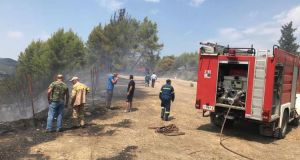 Πυρκαγιά στη Σπολάϊτα Αγρινίου: Άμεση επέμβαση της Πυροσβεστικής (Φωτογραφίες)
