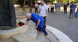 Ο Μανώλης Γλέζος στο Αγρίνιο (Φωτογραφίες)