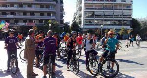 Αγρίνιο: «Ποδηλατοβόλτα ενάντια στη βία κατά των γυναικών» (Φωτό)