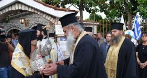 Η υποδοχή της Τιμίας Κάρας του Αγίου Κυπριανού στο Παναιτώλιο…