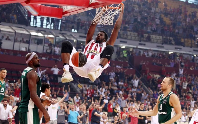 olympiakos panathinaikos basket league 1