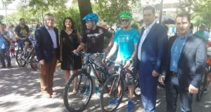 Αγρίνιο-Παγκόσμια Ημέρα Ποδηλάτου: Μεγάλη συμμετοχή στην ποδηλατοδρομία (Φωτό)