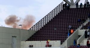 SL-Α.Ε.Λ. – Παναιτωλικός: Διακοπή στο AEL FC Arena, έπεσαν δακρυγόνα