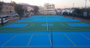 Δήμος Αγρινίου: Εργασίες ανακατασκευής και αναβάθμισης γηπέδων (Φωτό)