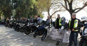 Εκδρομή στη Ναύπακτο από ομάδα μοτοσικλετιστών της Αθήνας