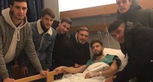 Super League-Παναιτωλικός: Επισκέφτηκαν τον Γιαννιώτη στο νοσοκομείο (Φωτό)