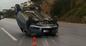 Τροχαίο ατύχημα στον Άγιο Νικόλαο Βόνιτσας – Ντελαπάρισε αυτοκίνητο (Φωτό)