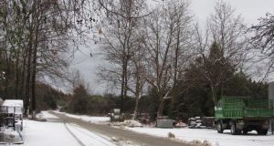 Μαγευτικό χιονισμένο τοπίο στην Φλωριάδα Ορεινού Βάλτου Αιτ/νίας! (Βίντεο)