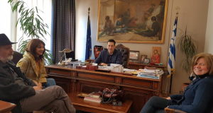 Δημαρχείο Αγρινίου: Συνάντηση Γ. Παπαναστασίου με μέλη της ΔΡΩ