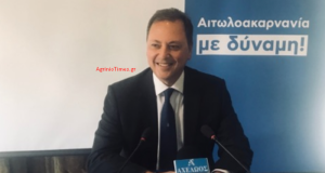 Σπήλιος Λιβανός: Ανοιχτή πολιτική ομιλία στο Αγρίνιο