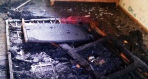 Πυρκαγιά σε σπίτι στο Δοκίμι – Μεγάλες ζημιές (Φωτό)