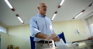 Εκλογές 2019: Ψήφισε ο Γιώργος Παπανδρέου (Βίντεο)