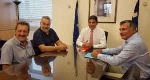 Συνάντηση Λ. Αυγενάκη με το προεδρείο της Ελληνικής Ομοσπονδίας Ποδηλασίας