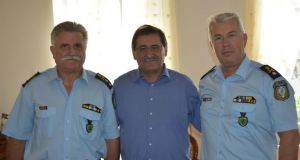 Συνάντηση του Δημάρχου Πατρέων με την Τοπική Ηγεσία της Αστυνομίας