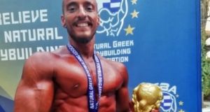 Πρώτος σε αγώνες Bodybuilding o Ναυπάκτιος Άκης Αθανασόπουλος (Βίντεο)