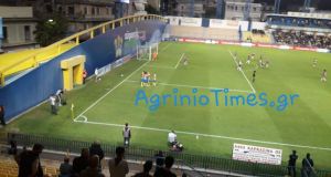 SL1 – Τέλος πρώτου ημιχρόνου: Παναιτωλικός (1-1) Α.Ε.Λ.