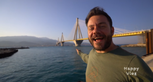 Το vlog του Ευτύχη Μπλέτσα στην Γέφυρα Ρίου – Αντιρρίου…
