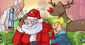 «Ο Άγιος Βασίλης Αρρώστησε» το νέο βιβλίο για παιδιά της…