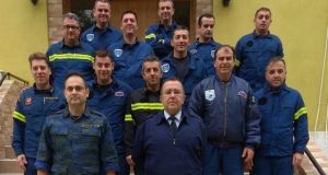 Εκπαίδευση πυροσβεστών του FOB Ακτίου στην «Πυρόσβεση και Διάσωση Αεροδρομίων»