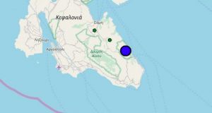 Αισθητός και στην Αιτωλ/νία ο σεισμός 4,8 Ρίχτερ στην Κεφαλονιά…