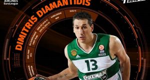 Μέλος της ομάδας της δεκαετίας στην Euroleague Basketball ο Διαμαντίδης…