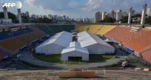 Γήπεδο 45.000 θέσεων στη Βραζιλία έγινε Νοσοκομείο