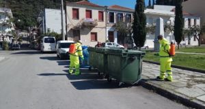 Δήμος Ναυπακτίας: Πλύσεις και απολυμάνσεις των κάδων απορριμμάτων