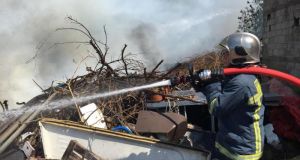 Ναύπακτος: Πυρκαγιά μικρής έκτασης στην περιοχή του ΣΚΑ