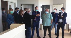 Ο Νεκτάριος Φαρμάκης στο Νοσοκομείο Αμαλιάδας: «Κάνουμε τις υποσχέσεις πράξεις»