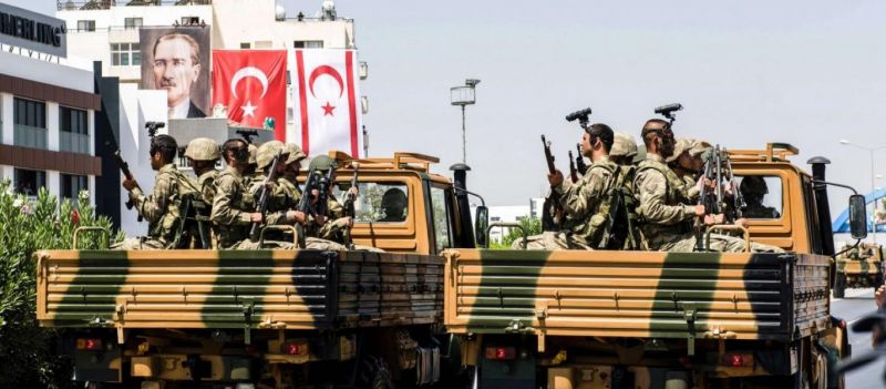 Η Τουρκία στέλνει αιφνιδιαστικά 1.500 στρατιώτες στα Κατεχόμενα