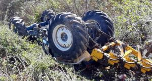 Τραγωδία στις Σελλάδες: Αγρότης καταπλακώθηκε από το τρακτέρ