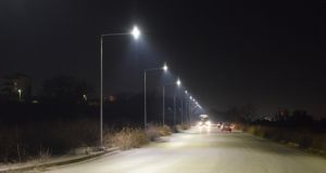 Εγκατάσταση νέου φωτισμού σε δρόμους της Ι.Π. Μεσολογγίου