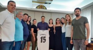 Συνάντηση του Δήμαρχου Αγρινίου με τη Γυναικεία Ομάδα Μπάσκετ των…