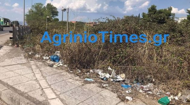 Αγρίνιο: Αστική Χωματερή η νησίδα της Εθνικής Οδού (Φωτορεπορτάζ)