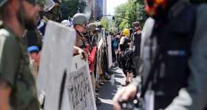 Η.Π.Α.: Εντολή για τη διάλυση διαδήλωσης έξω από κτίριο του…