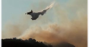 Ολονύχτια μάχη με τις φλόγες στο Παραδείσι Αιτωλοακαρνανίας (Video)