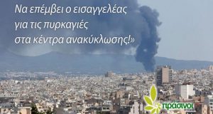 Πράσινοι: «Να επέμβει ο Eισαγγελέας για τις πυρκαγιές στα κέντρα…