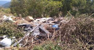 Ένας ανεξέλεγκτος σκουπιδότοπος στη Δάφνη Ναυπακτίας (Photos)
