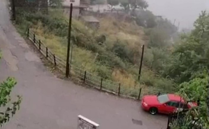 Έντονη βροχόπτωση σε περιοχές της Ορεινής Ναυπακτίας (Video)