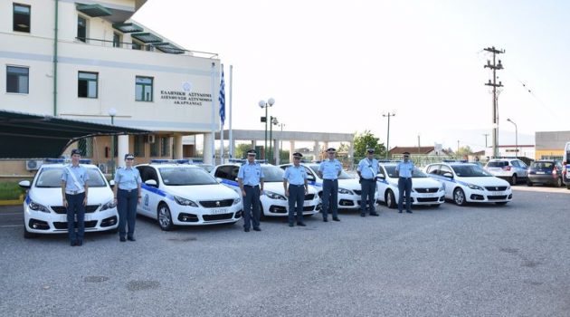 Δεκατέσσερα νέα οχήματα στην Αστυνομική Διεύθυνση Ακαρνανίας