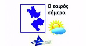 Ο καιρός σήμερα, 25 Σεπτεμβρίου 2020