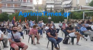 Αγρίνιο: Μάσκες και αποστάσεις στην εκδήλωση Απελευθέρωσης (Video – Photos)