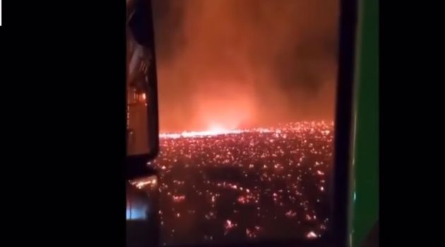 Καλιφόρνια: Δημιουργήθηκε τρομακτικός ανεμοστρόβιλος φωτιάς (Video)