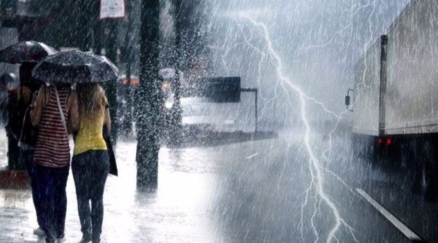 Βροχές και καταιγίδες αναμένονται σήμερα και αύριο σε όλη την Ελλάδα