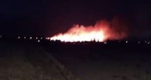 Μεσολόγγι: Πυρκαγιά στο κτήμα Πετούνη