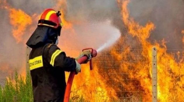 Υψηλός κίνδυνος πυρκαγιάς και σήμερα στην Αιτωλοακαρνανία