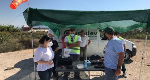 Μεσολόγγι: Η Μαρία Σαλμά στις εργασίες καταπολέμησης κωνοποειδών (Photos)
